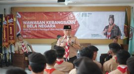 Wakil Ketua Bidang Wawasan Kebangsaan dan Bela Negara Kwarcab Kabupaten Bandung, Drs. H. Ruli Hadiana, S.Sos., M.I.Pol.