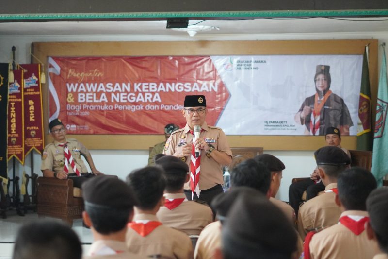 Wakil Ketua Bidang Wawasan Kebangsaan dan Bela Negara Kwarcab Kabupaten Bandung, Drs. H. Ruli Hadiana, S.Sos., M.I.Pol.