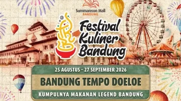 Festival Kuliner Bandung Tempo Doeloe Ramai Dikunjungi, Hadirkan Kuliner hingga Wahana Hiburan