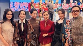Ketua Umum Yayasan Batik Jawa Barat (YBJB) Sendy Dede Yusuf saat Jambore Batik Jawa Barat 2026. Dokumentasi/ Instagram Sendy  Yusuf.
